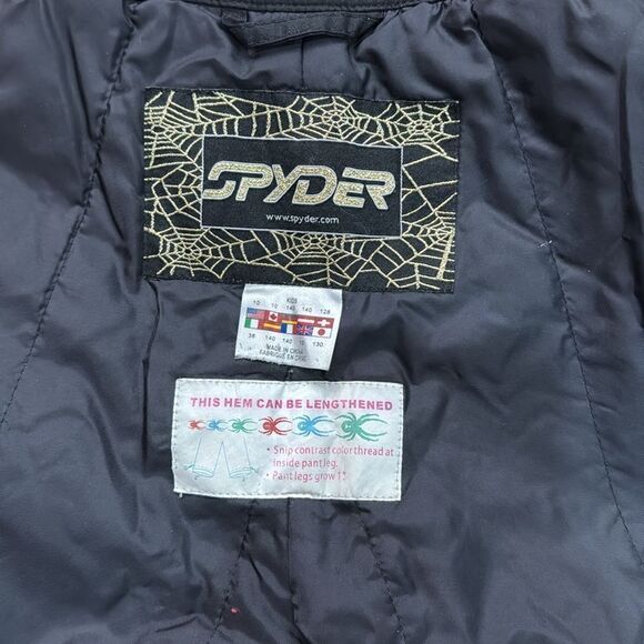 Spyder insulated grown with me ski pants size 10 - Picture 9 of 15